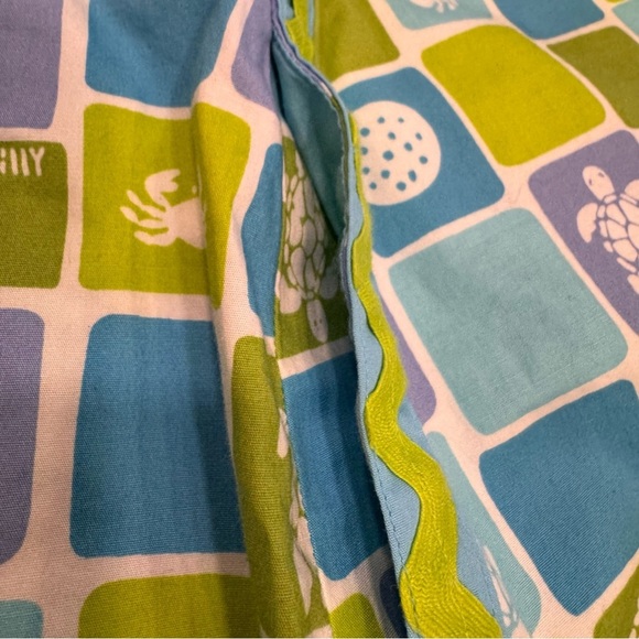 LILLY PULITZER WOMEN’S SKORT SIZE 14 Green, Blue & Purple Beach Theme - Picture 4 of 12